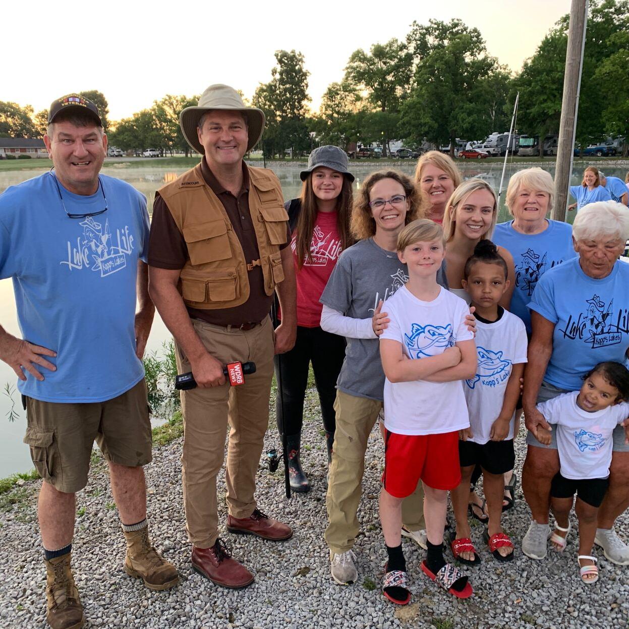 Keith and company go fishing